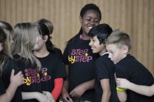 Training der Klasse 5a der Gretel-Bergmann-Schule, Hamburg-Allermöhe, ein Projekt der conecco UG in Kooperation mit der BürgerStiftung Hamburg